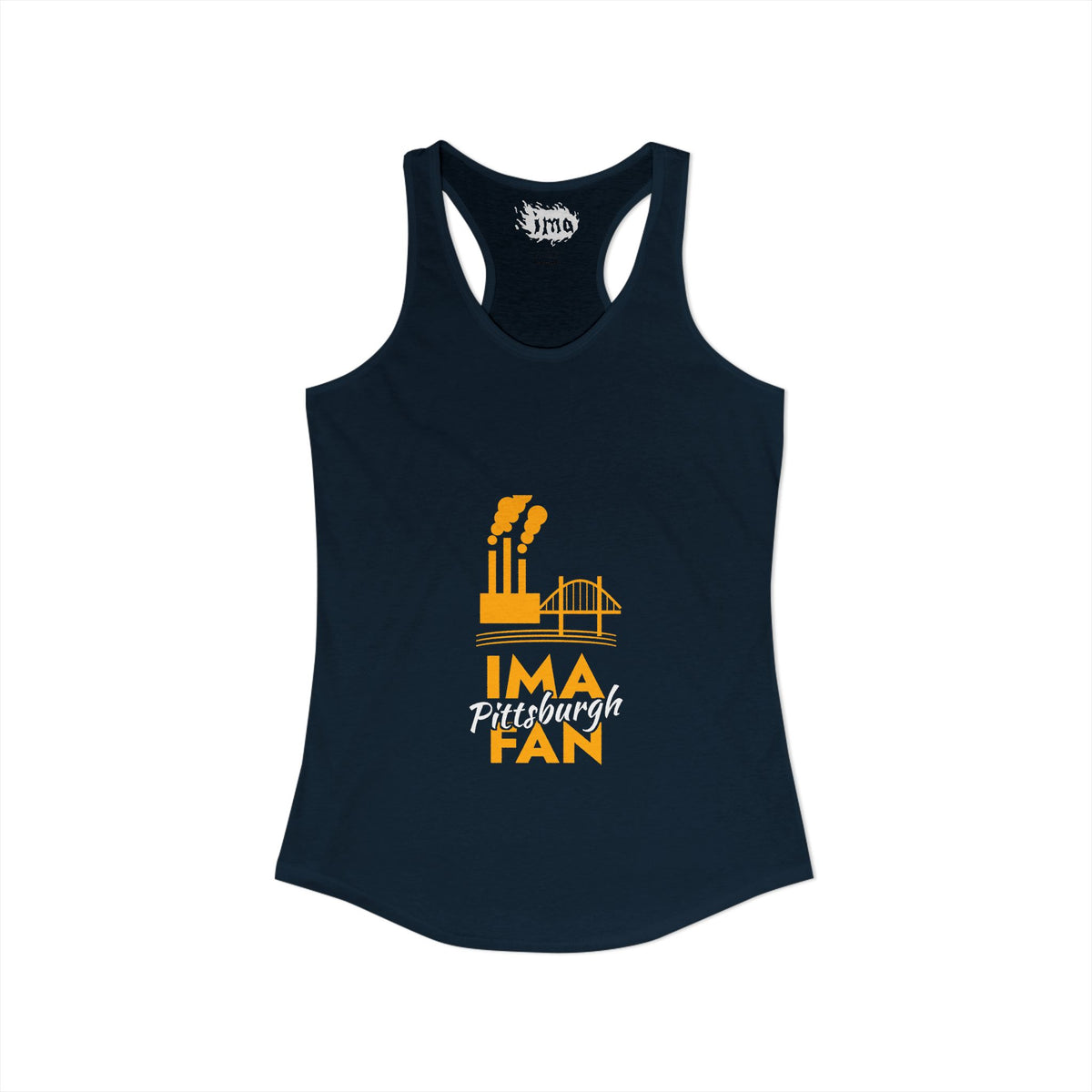 IMA Fan Pittsburgh - Women's Racerback Tank