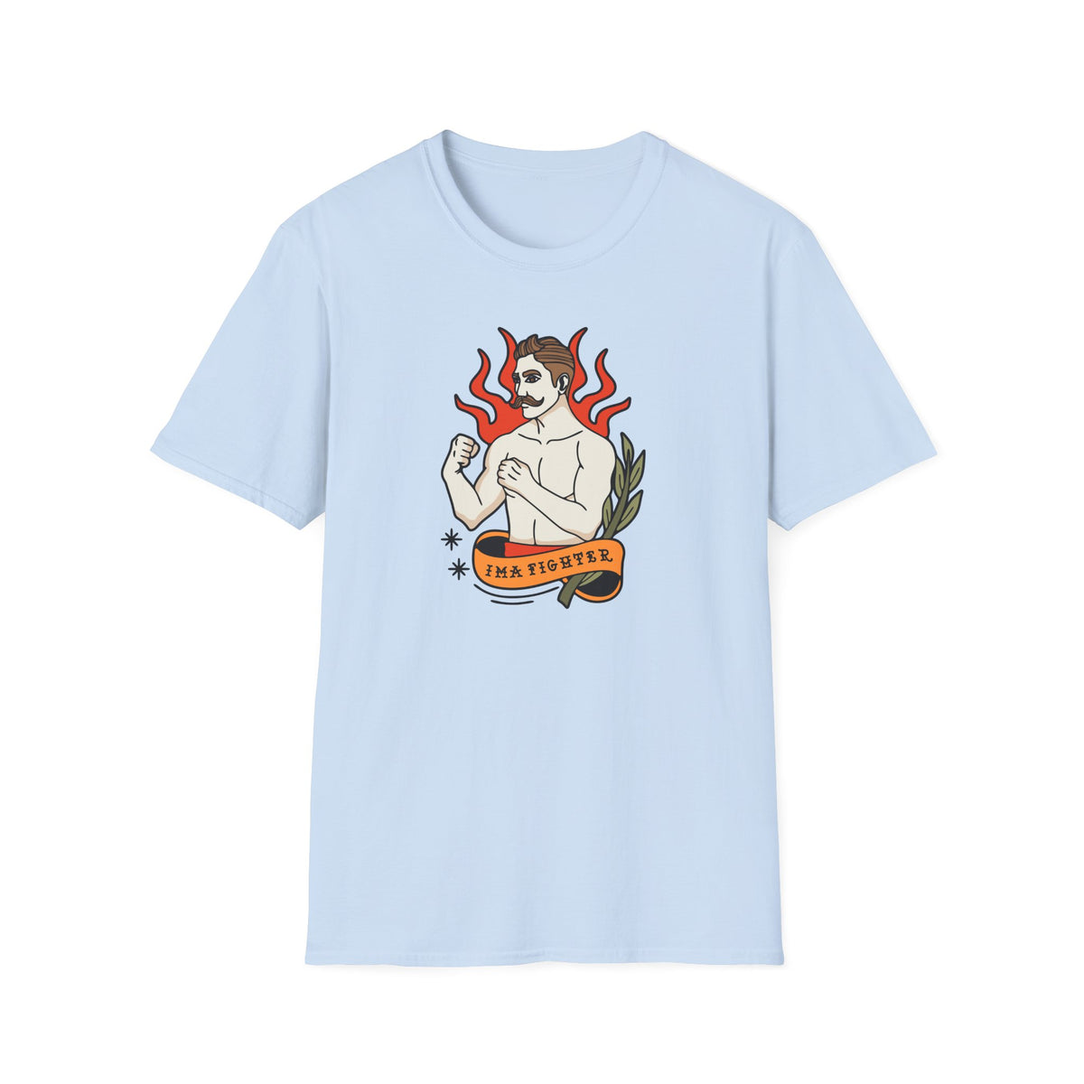 Fighter 1 - Unisex Softstyle T-Shirt