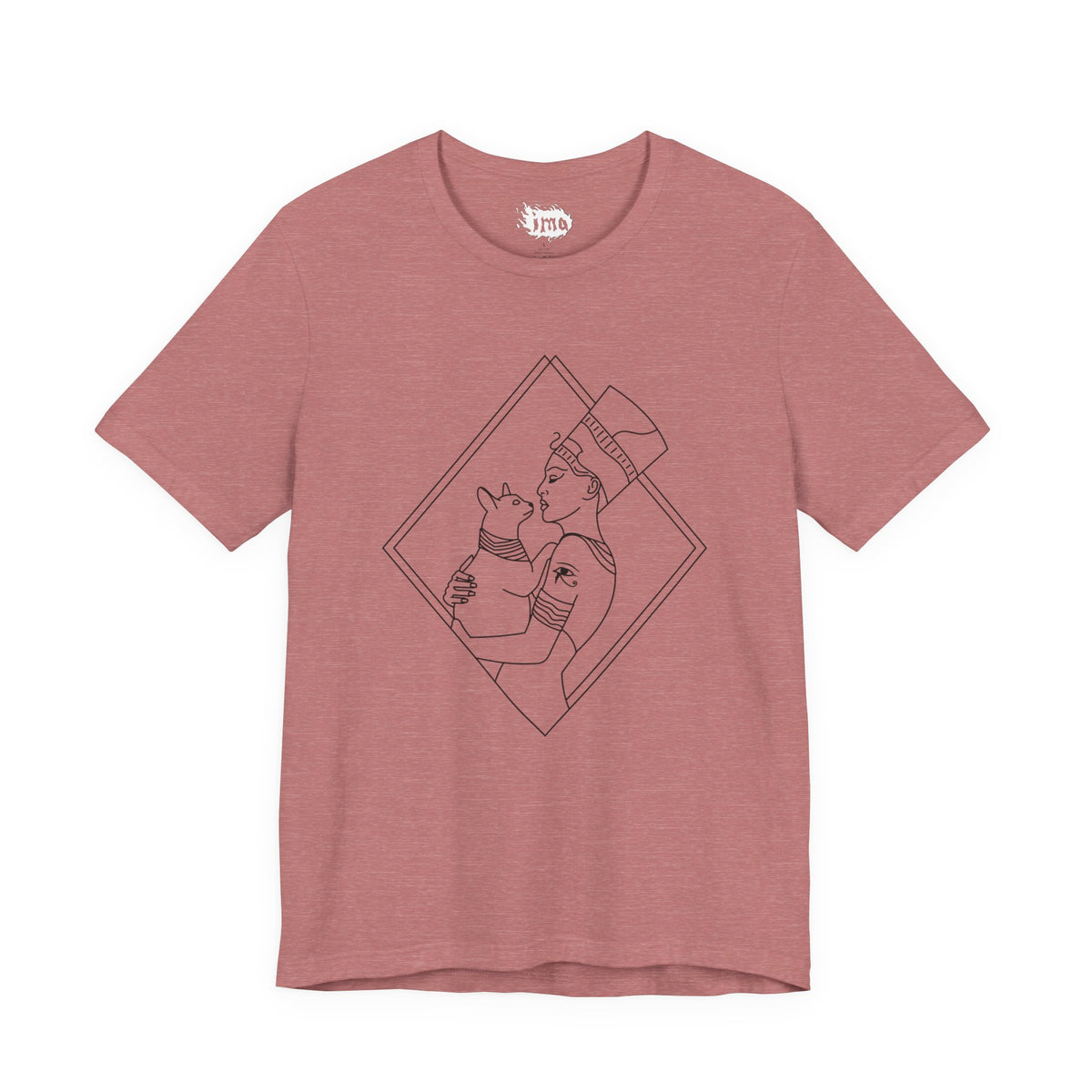 Egyptian Queen - blk - Unisex Jersey Short Sleeve Tee