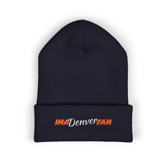 IMA Fan Denver - Embroidered Cuffed Beanie