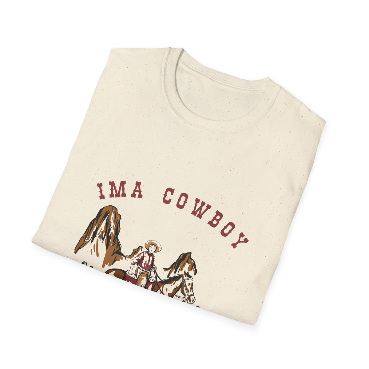 Cowboy - Unisex Softstyle T-Shirt