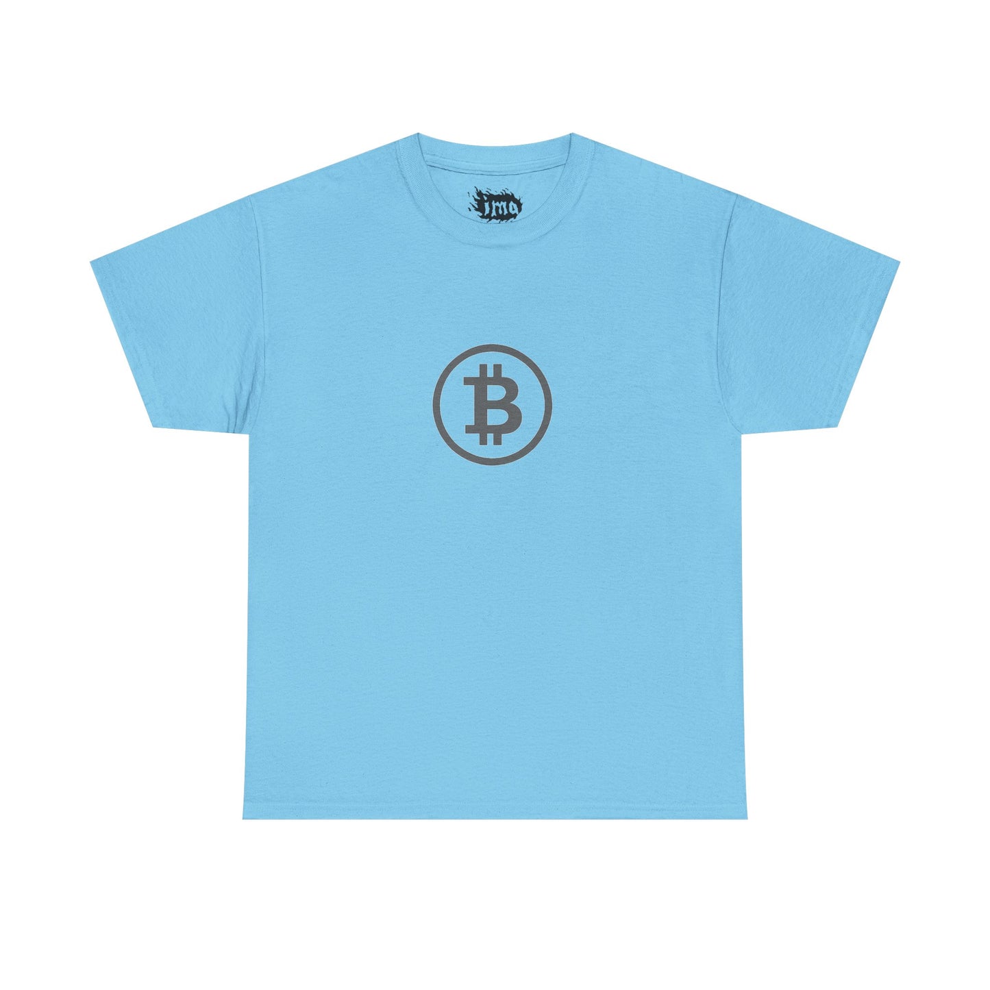 CRYPT-o-KEEPER - BTC - Unisex Heavy Cotton Tee with Minimalist Design - Perfect for Everyday Wear