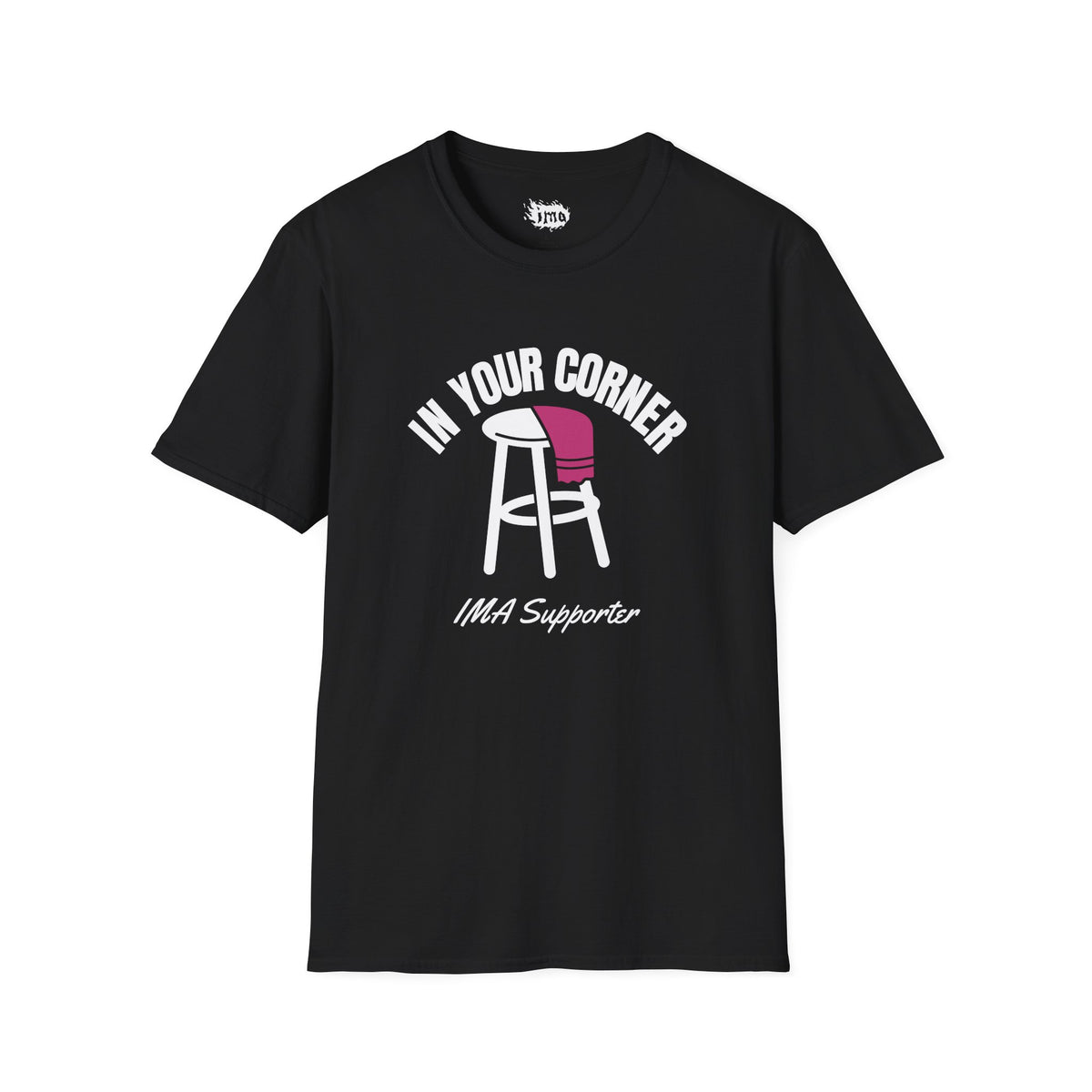 IMA Supporter – In Your Corner Unisex Tee – Black