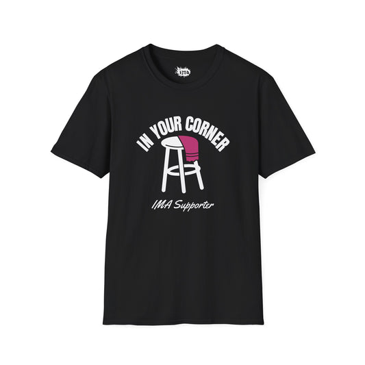 IMA Supporter – In Your Corner Unisex Tee – Black