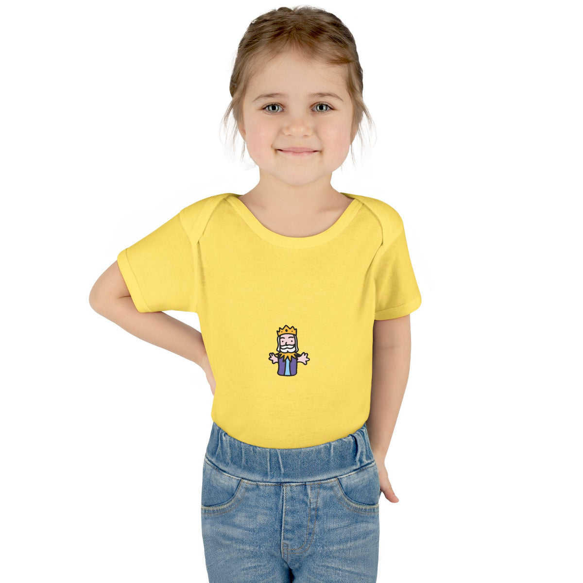 Little King - Infant Baby Rib Bodysuit