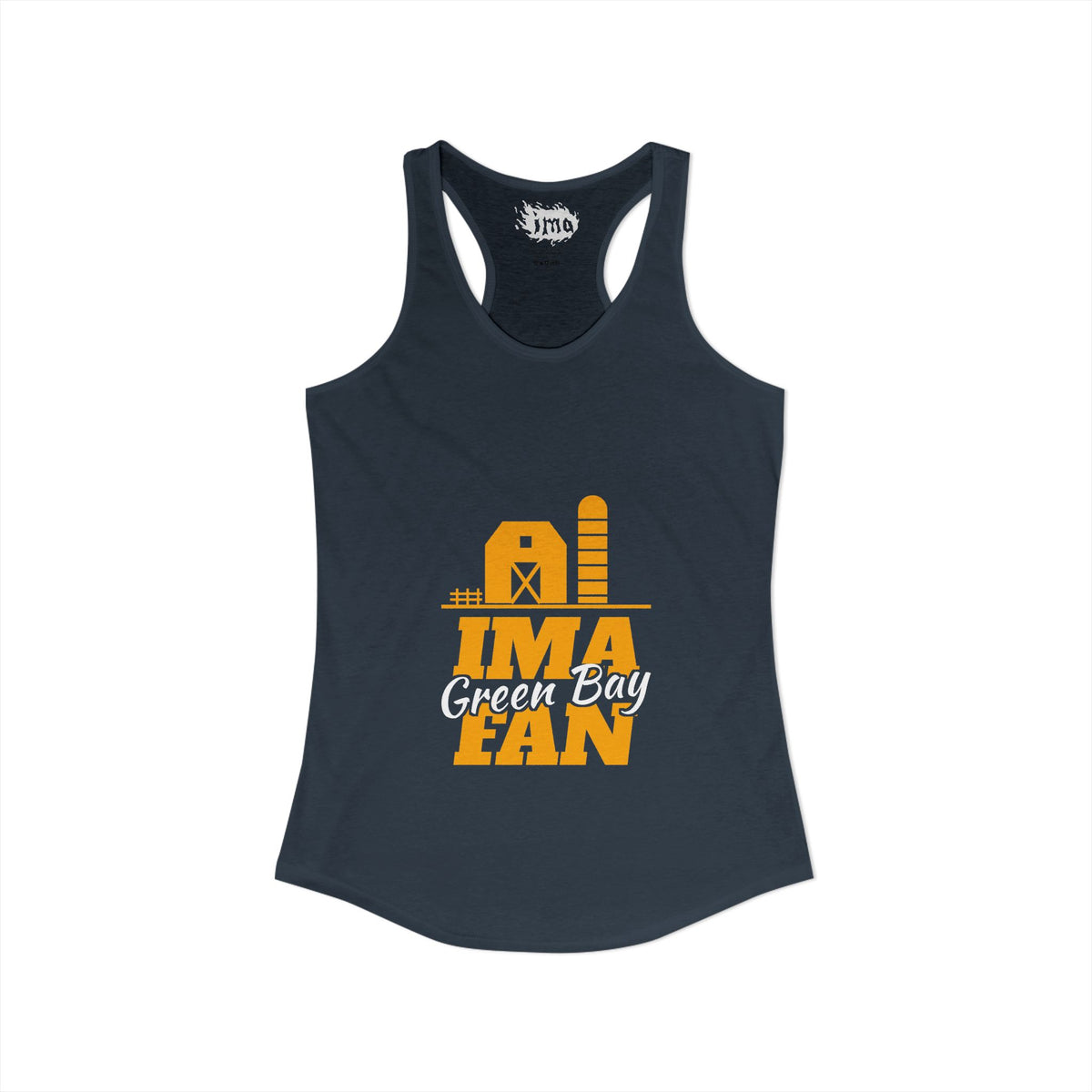 IMA Fan Green Bay - Women's Racerback Tank