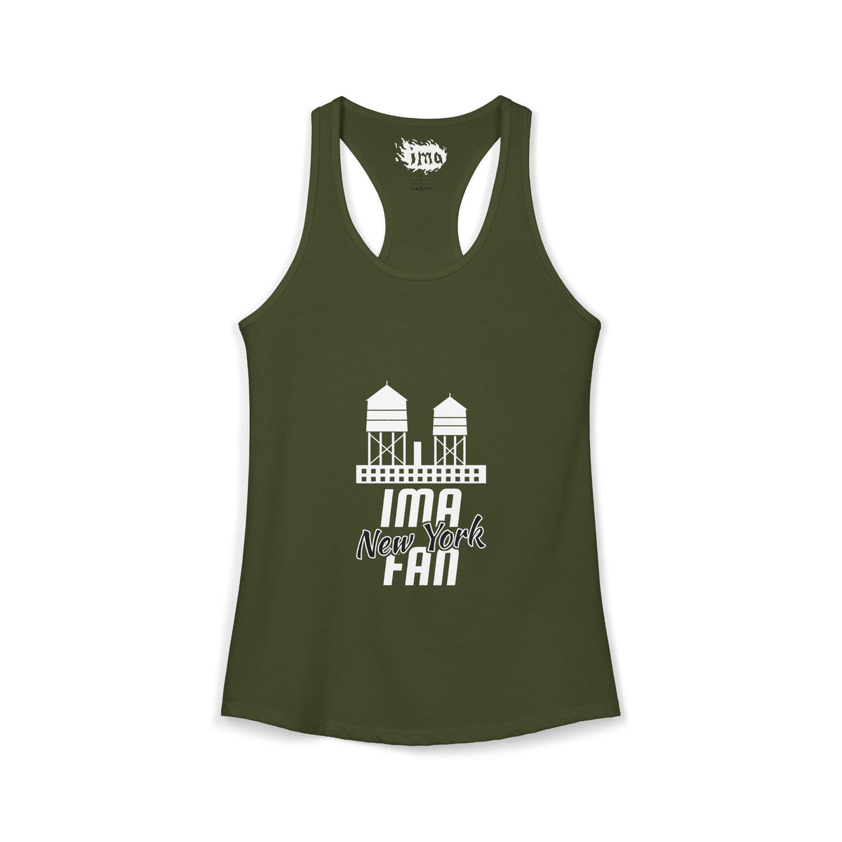 IMA Fan New York Rooftop - Women's Racerback Tank