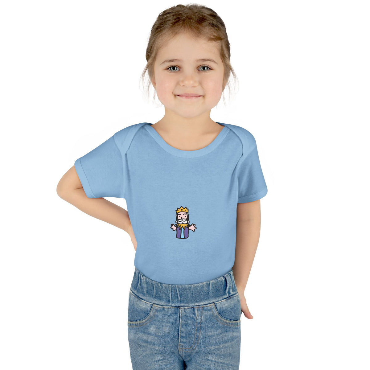 Little King - Infant Baby Rib Bodysuit
