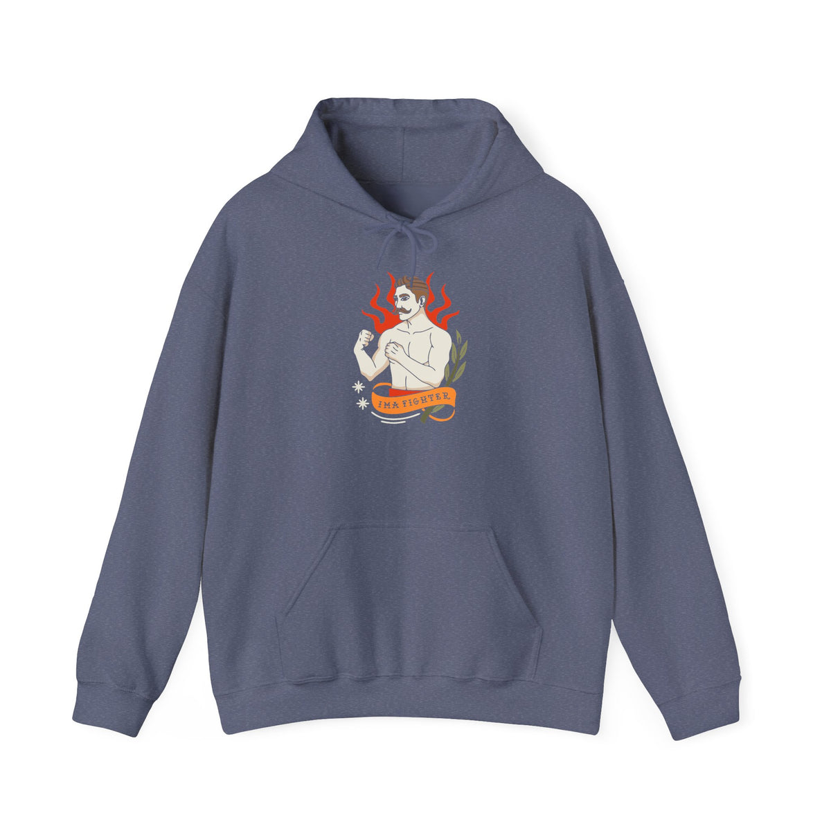 Fighter 1 - Unisex Heavy Blend™ Hooded Sweatshirt