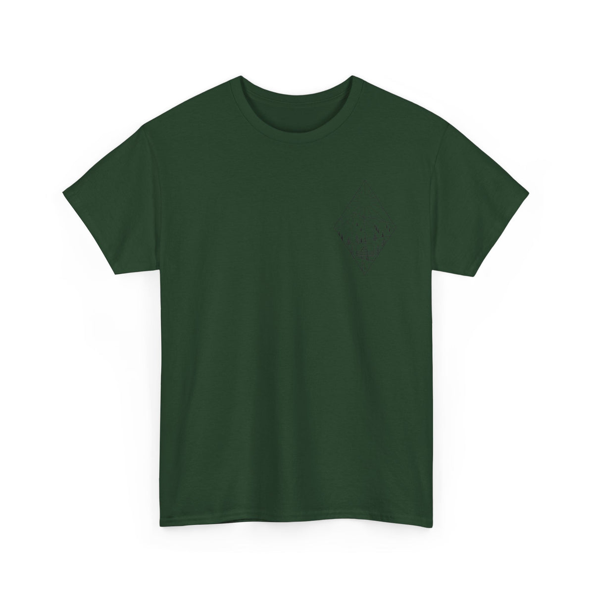 Chairlift - blk - Unisex Heavy Cotton Tee