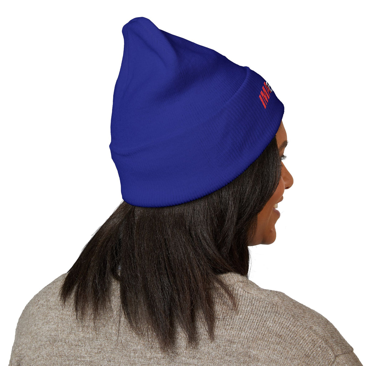 IMA Fan Buffalo - Embroidered Cuffed Beanie