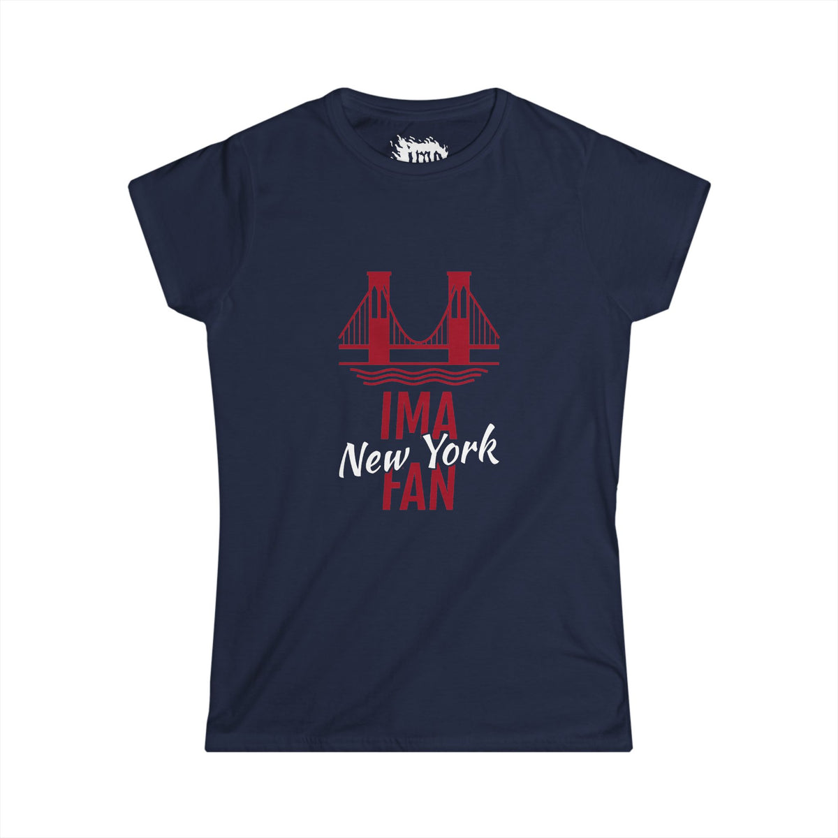 IMA Fan New York Bridge - Women's Softstyle Tee