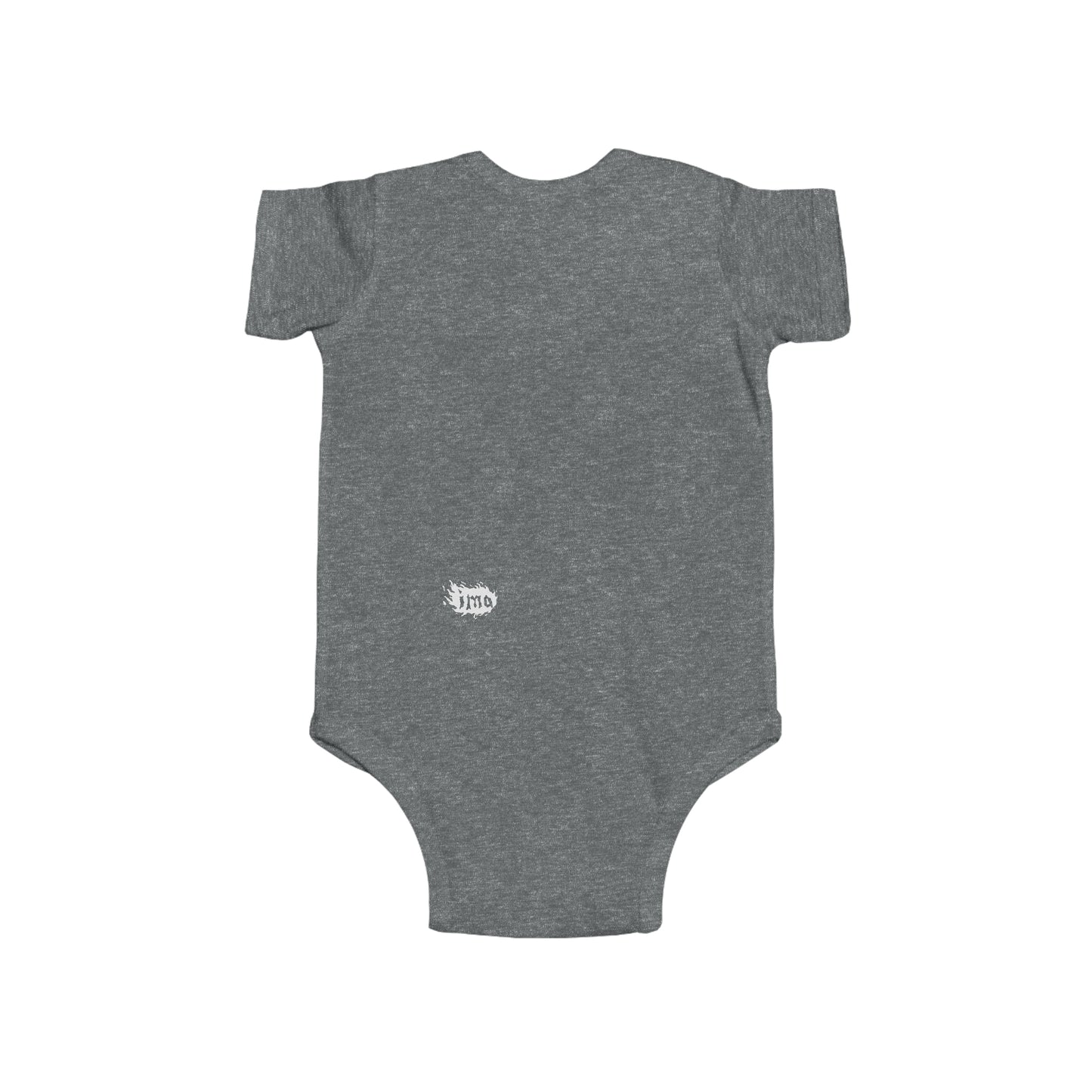 Caveman - wht - Infant Fine Jersey Bodysuit