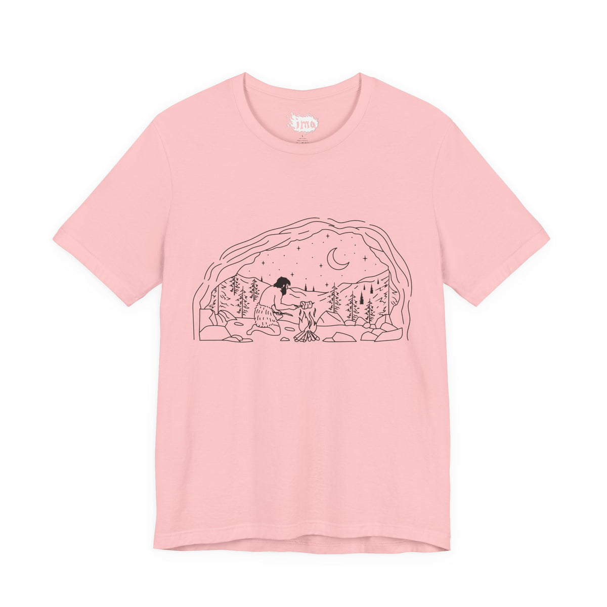 Caveman - blk - Unisex Jersey Short Sleeve Tee