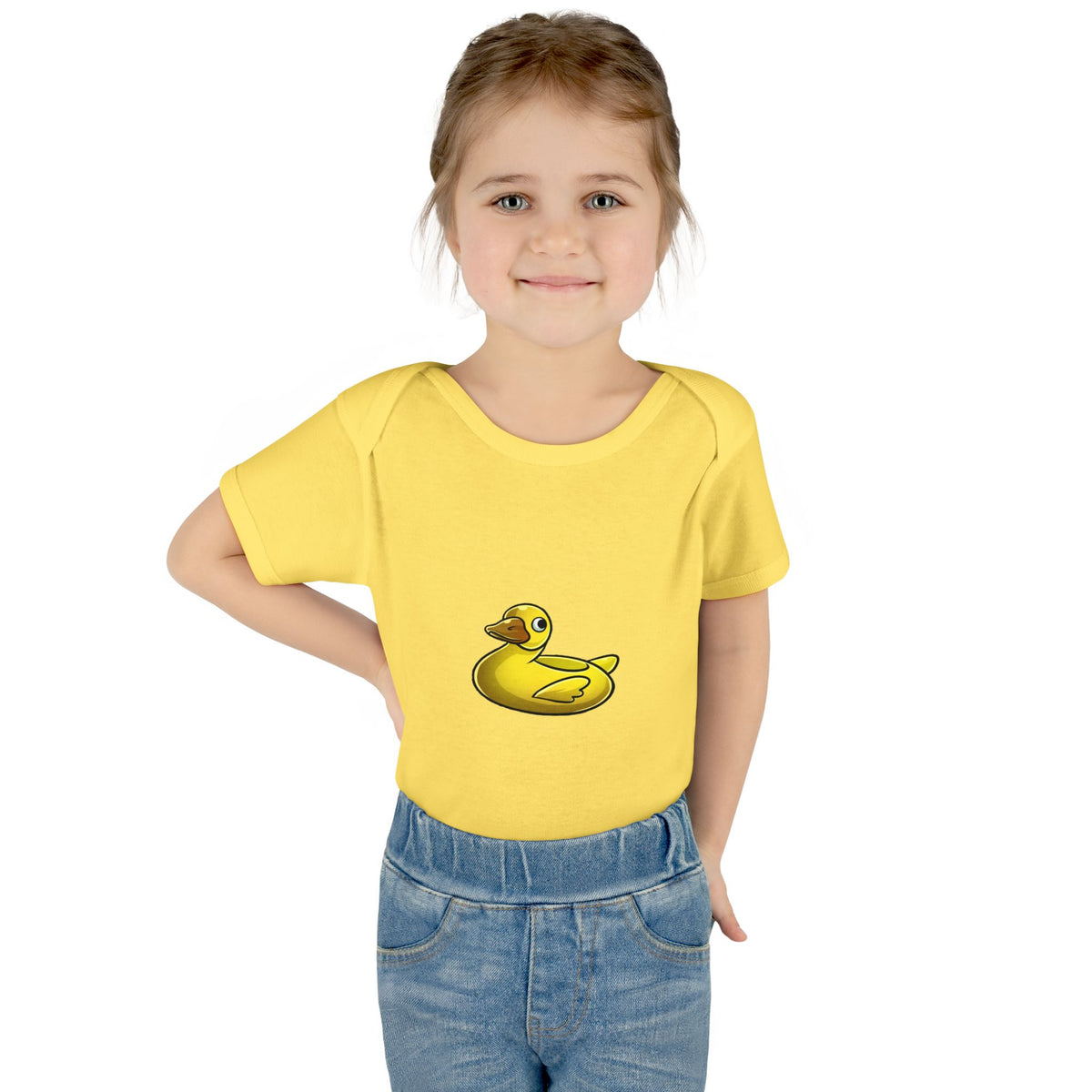 Duck - Infant Baby Rib Bodysuit