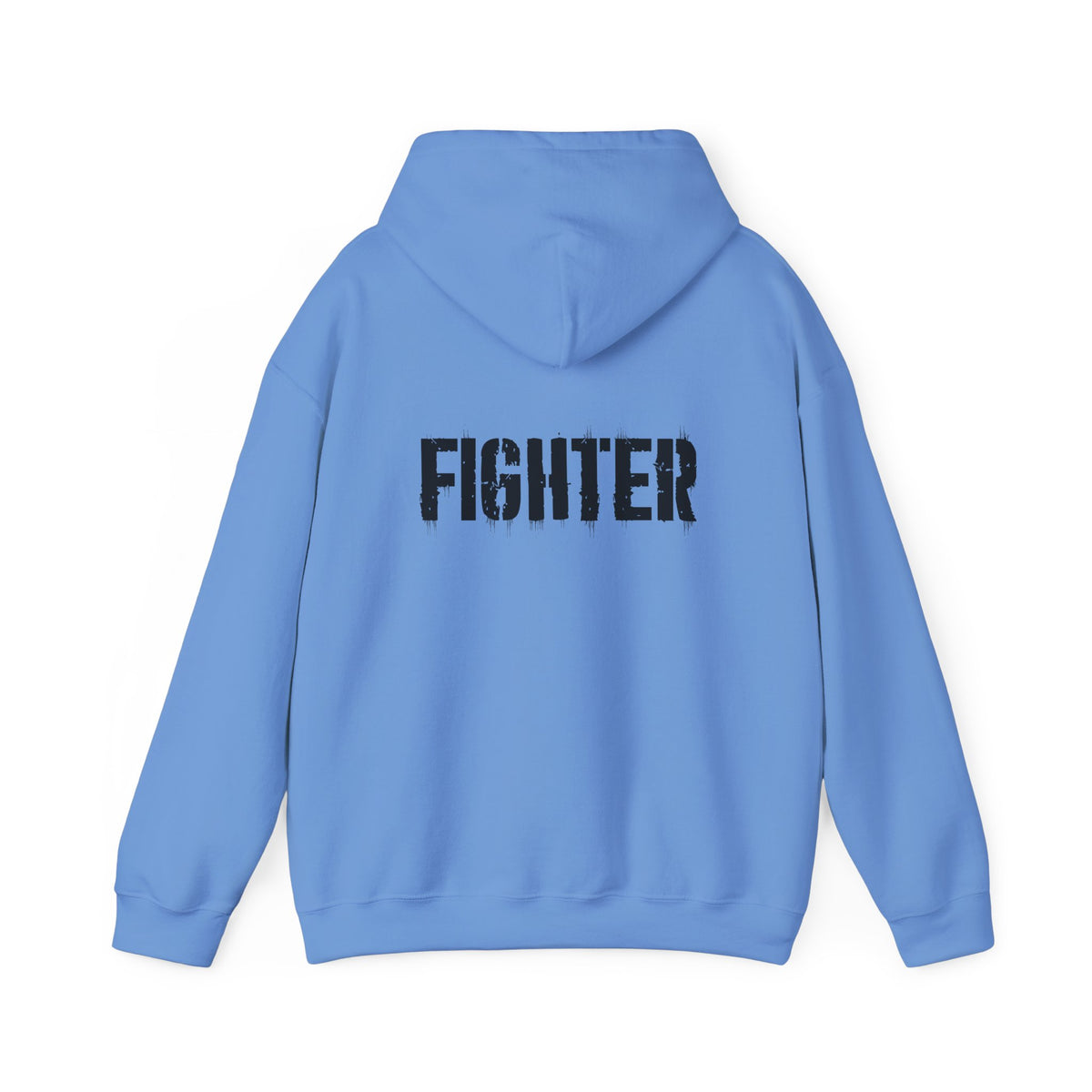 IMA Fighter – Periwinkle Stomach Cancer Awareness Text Hoodie