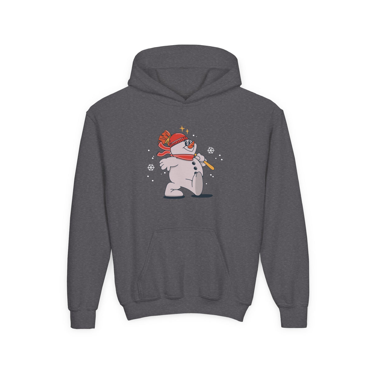 Snowman - Youth Heavy Blend™ Hooded Sweatshirt