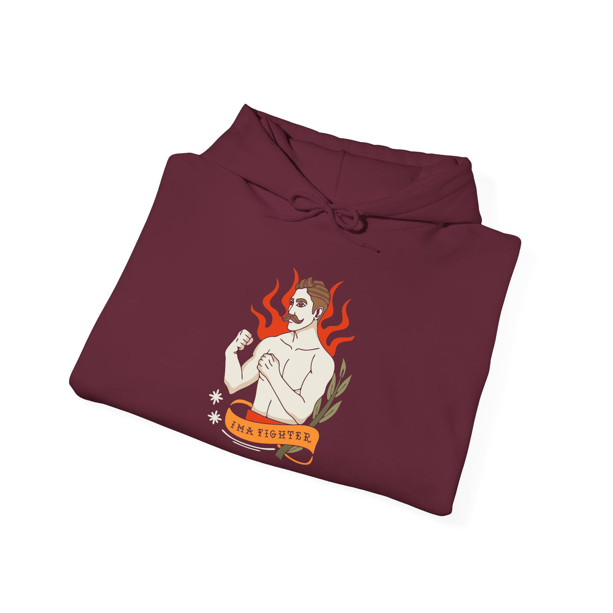 Fighter 1 - Unisex Heavy Blend™ Hooded Sweatshirt