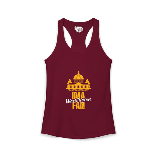 IMA Fan Washington - Women's Racerback Tank