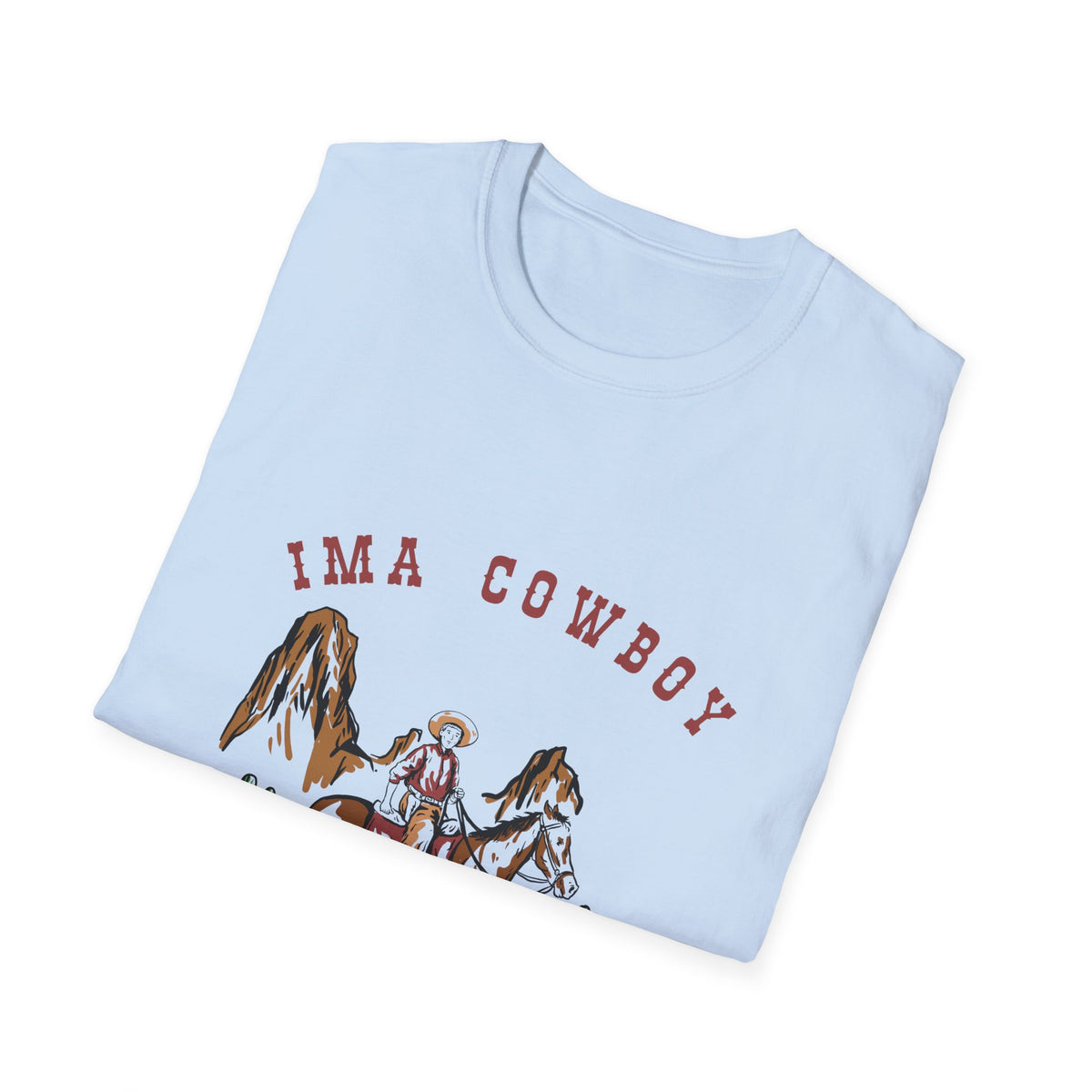Cowboy - Unisex Softstyle T-Shirt
