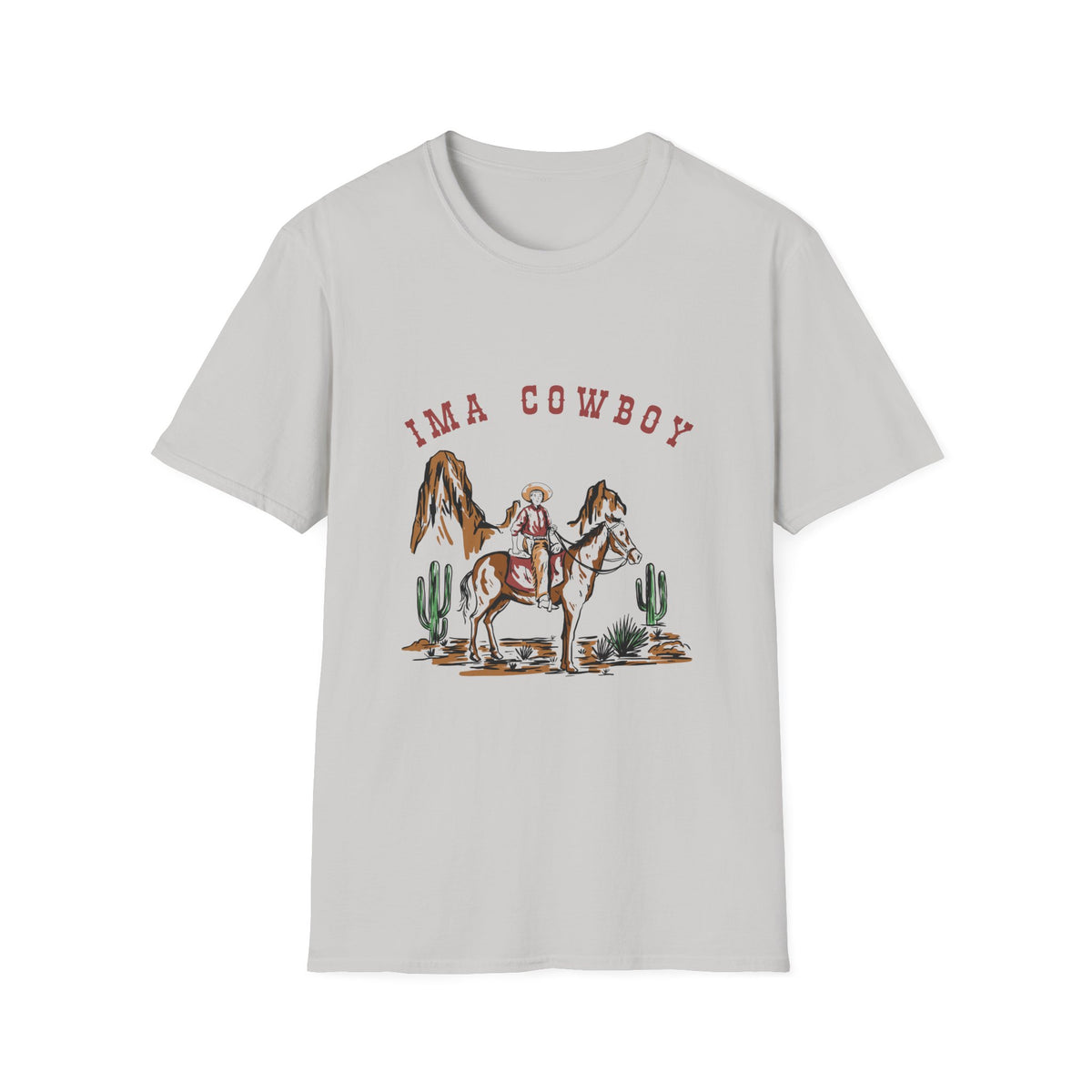 Cowboy - Unisex Softstyle T-Shirt