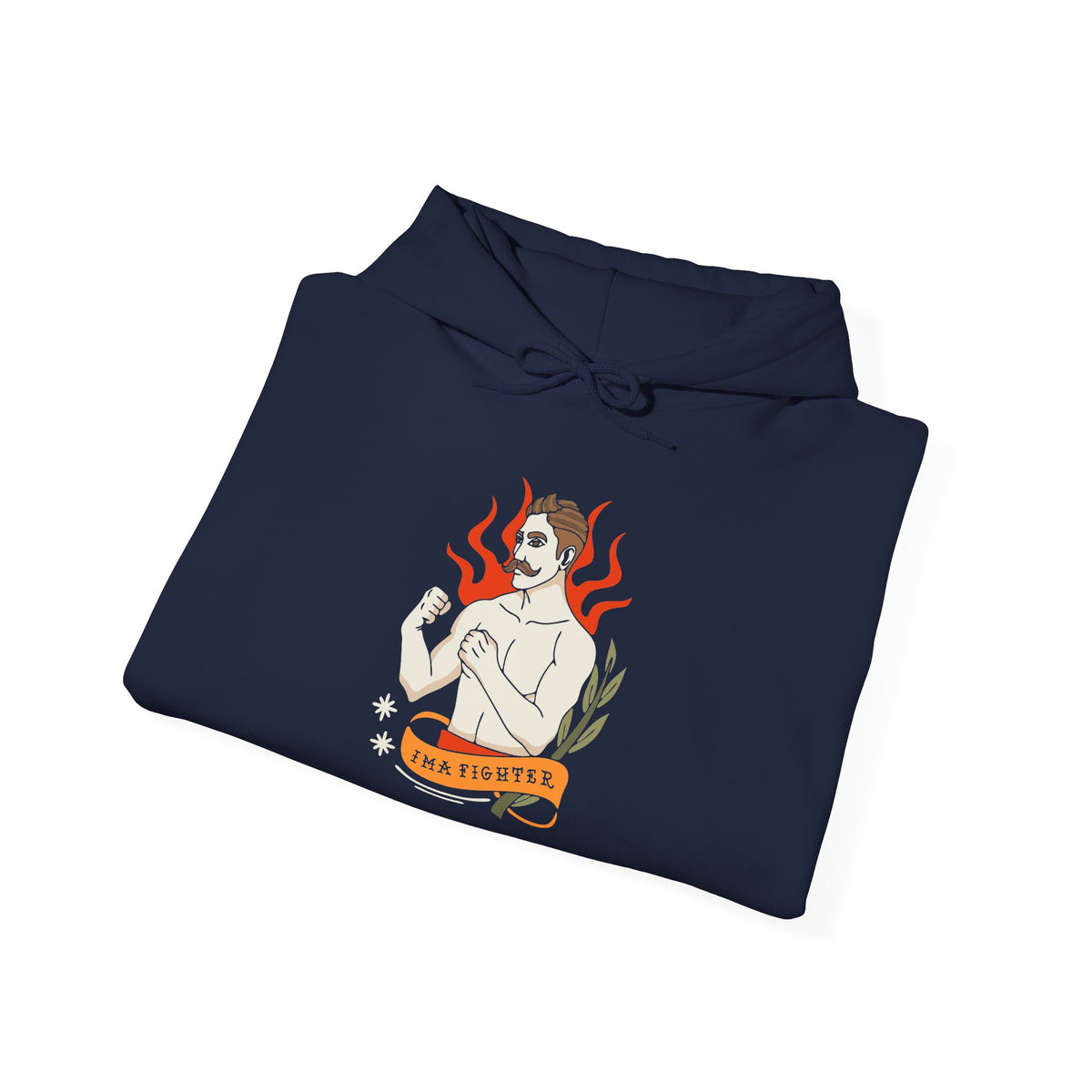 Fighter 1 - Unisex Heavy Blend™ Hooded Sweatshirt