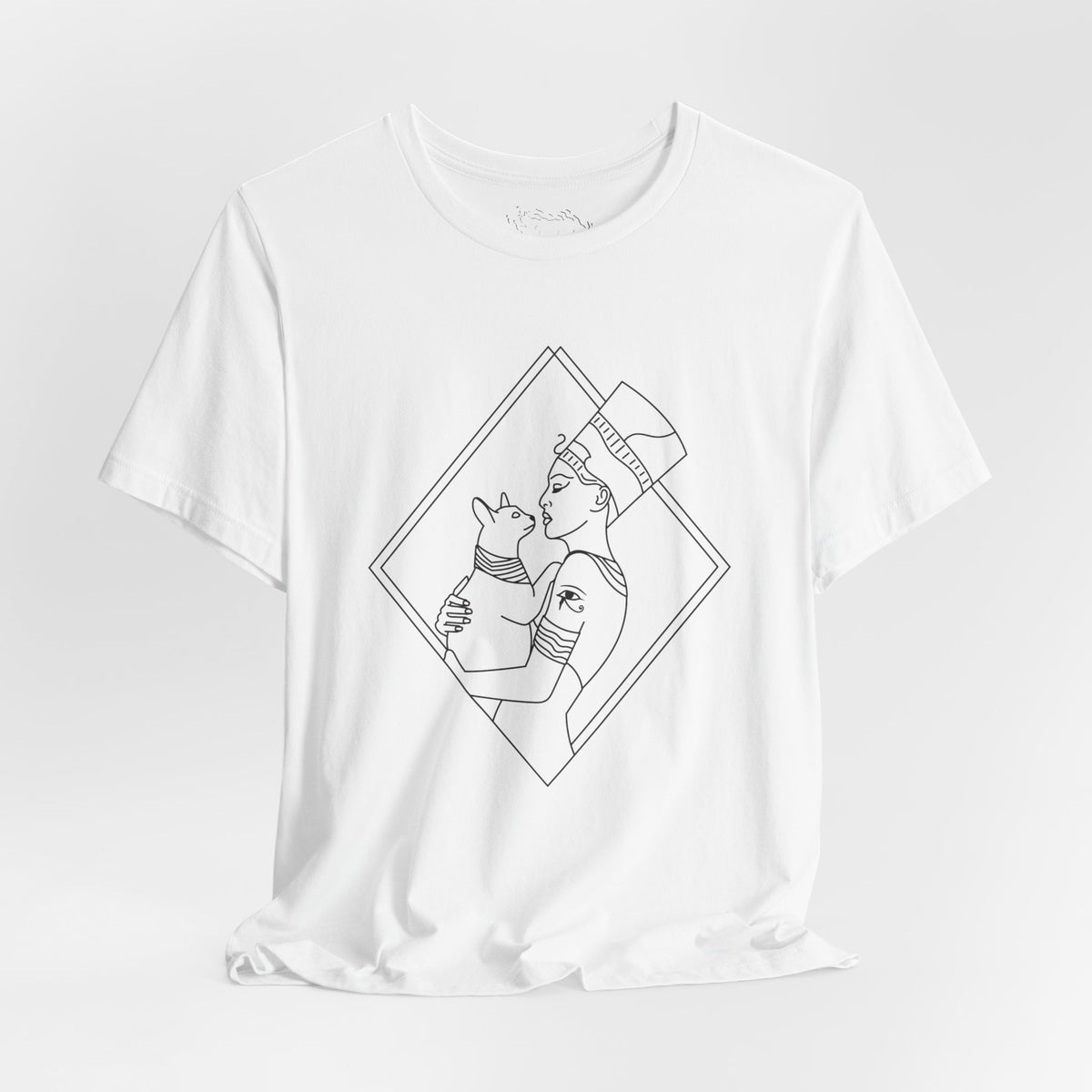 Egyptian Queen - blk - Unisex Jersey Short Sleeve Tee