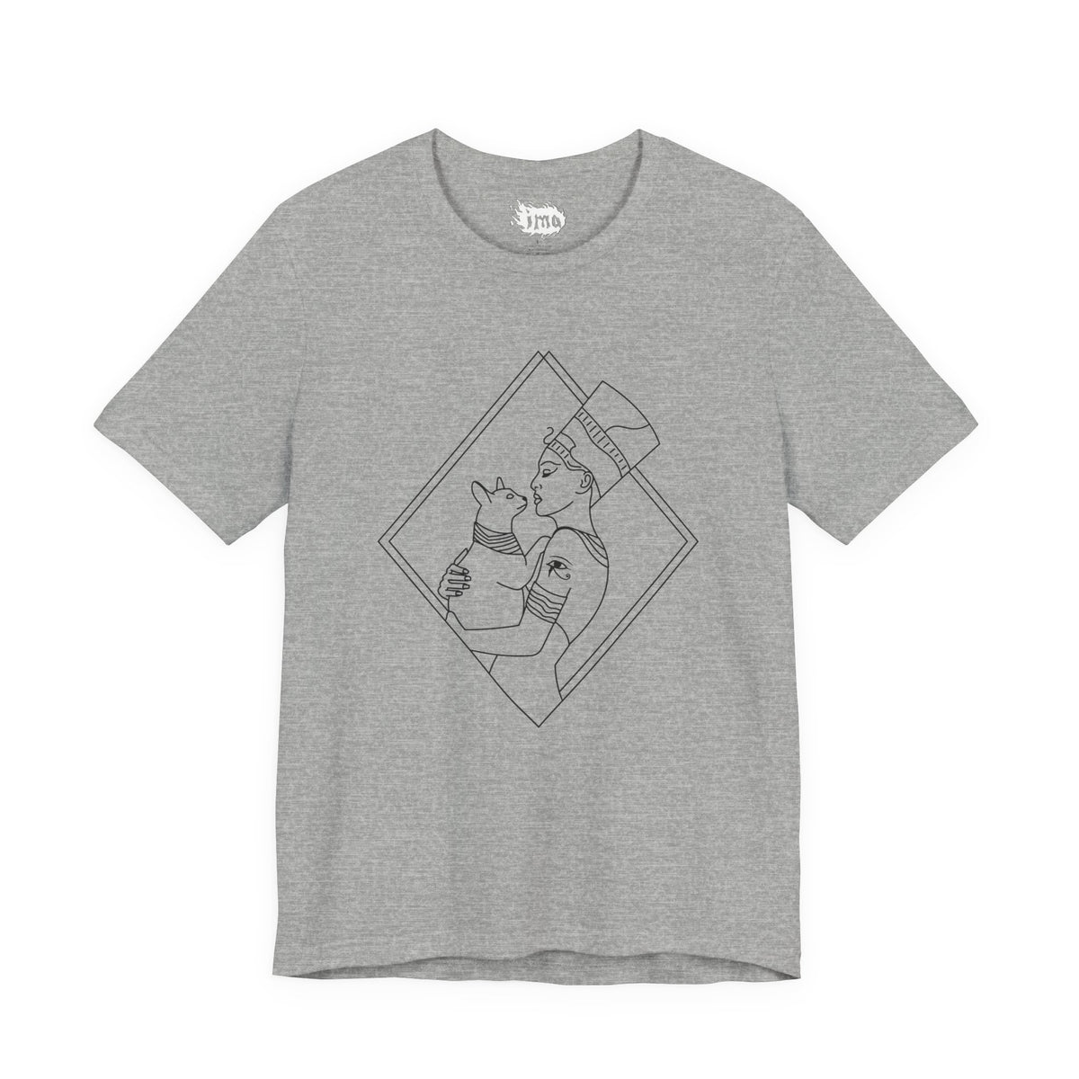 Egyptian Queen - blk - Unisex Jersey Short Sleeve Tee