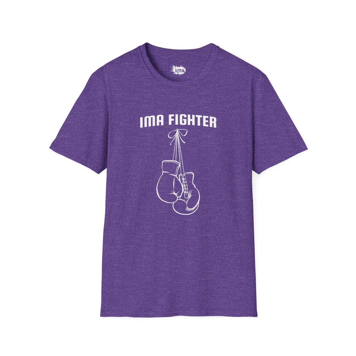 IMA Fighter – Purple Pancreatic Cancer Awareness Gloves Tee