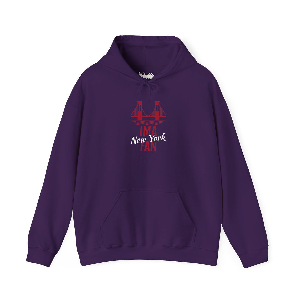 IMA Fan New York Bridge - Unisex Heavy Blend™ Hooded Sweatshirt