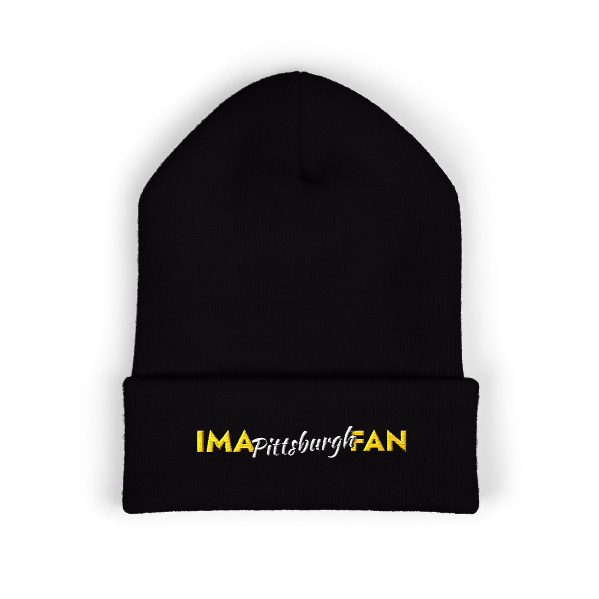 IMA Fan Pittsburgh - Embroidered Cuffed Beanie