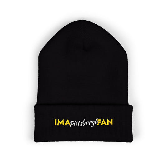 IMA Fan Pittsburgh - Embroidered Cuffed Beanie
