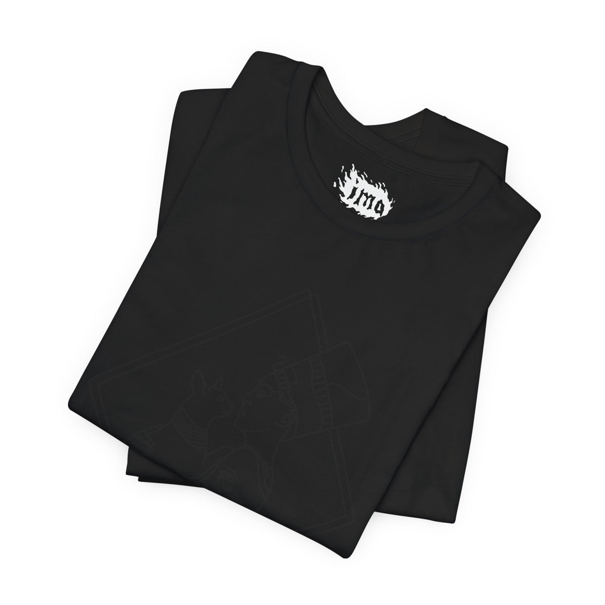 Egyptian Queen - blk - Unisex Jersey Short Sleeve Tee