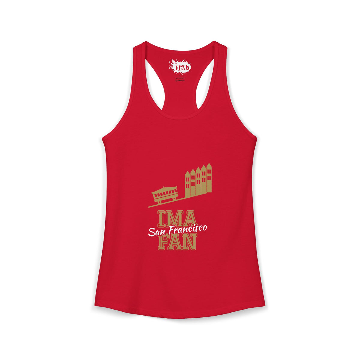 IMA Fan San Francisco - Women's Racerback Tank