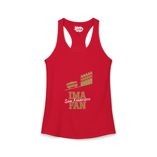 IMA Fan San Francisco - Women's Racerback Tank