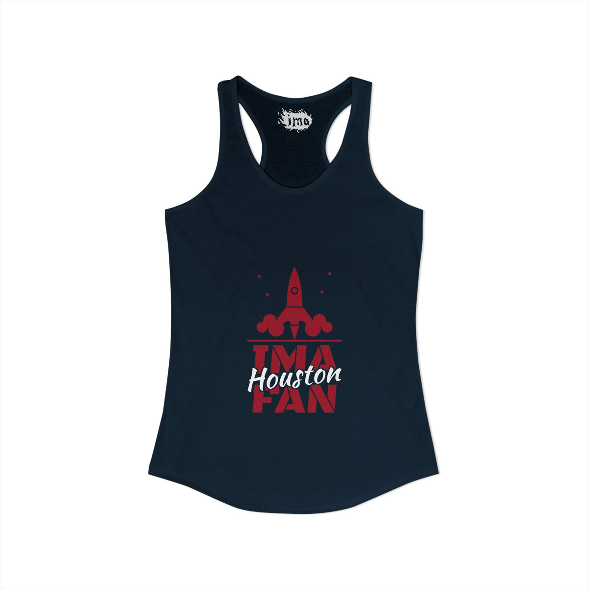 IMA Fan Houston - Women's Racerback Tank