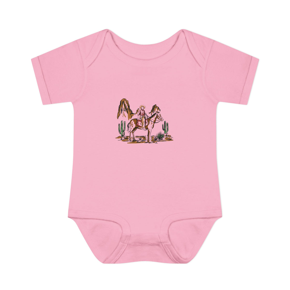 Cowboy - Infant Baby Rib Bodysuit