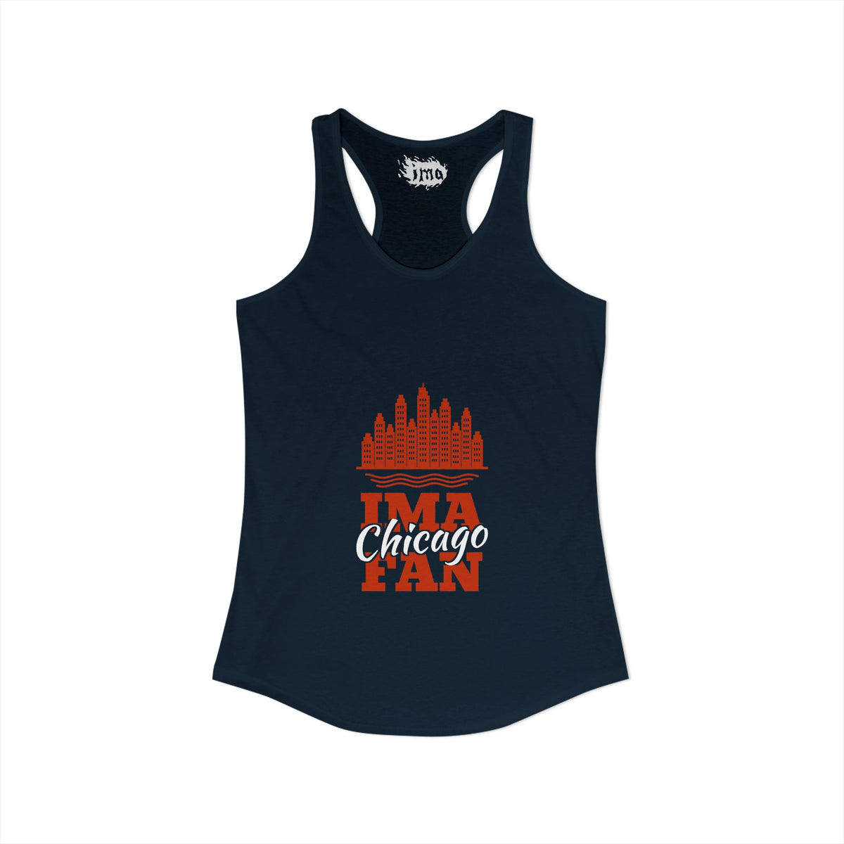 IMA Fan Chicago - Women's Racerback Tank