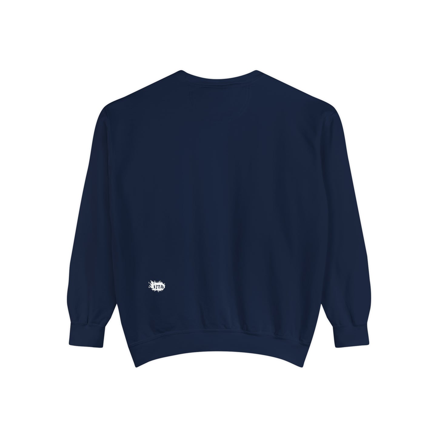 Caveman - wht - Unisex Garment-Dyed Sweatshirt