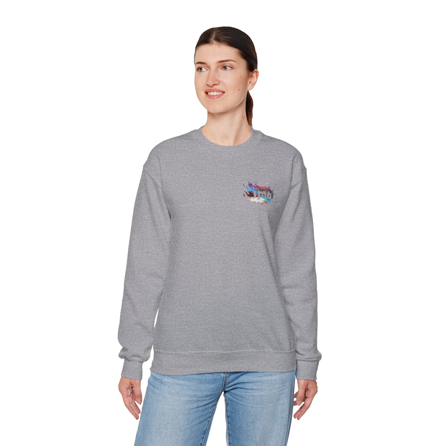 Logo - clr - Unisex Heavy Blend™ Crewneck Sweatshirt