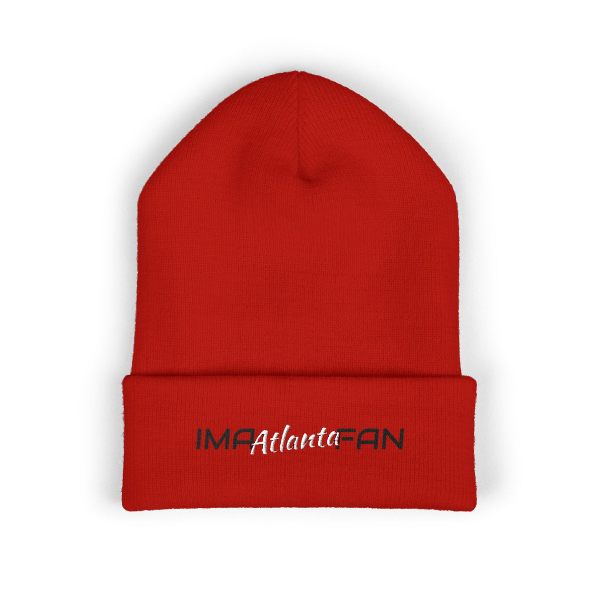 IMA Fan Atlanta - Embroidered Cuffed Beanie