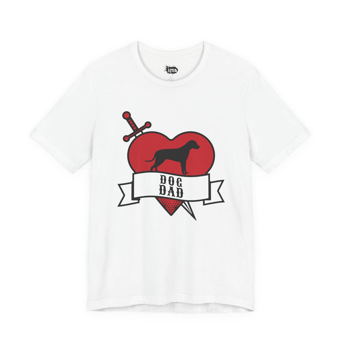 Dog Dad Tattoo Flash Tee