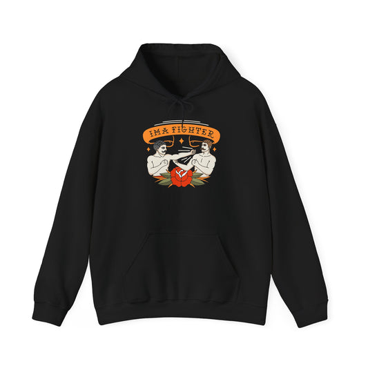 Fighter 2 - Bare knuckle - Unisex Heavy Blend™ Hooded Sweatshirt