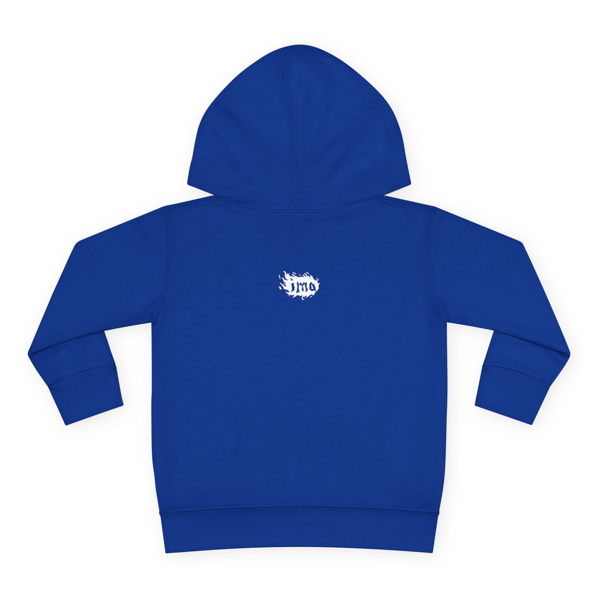 Agent of Chaos Toddler Fleece Hoodie - White Text