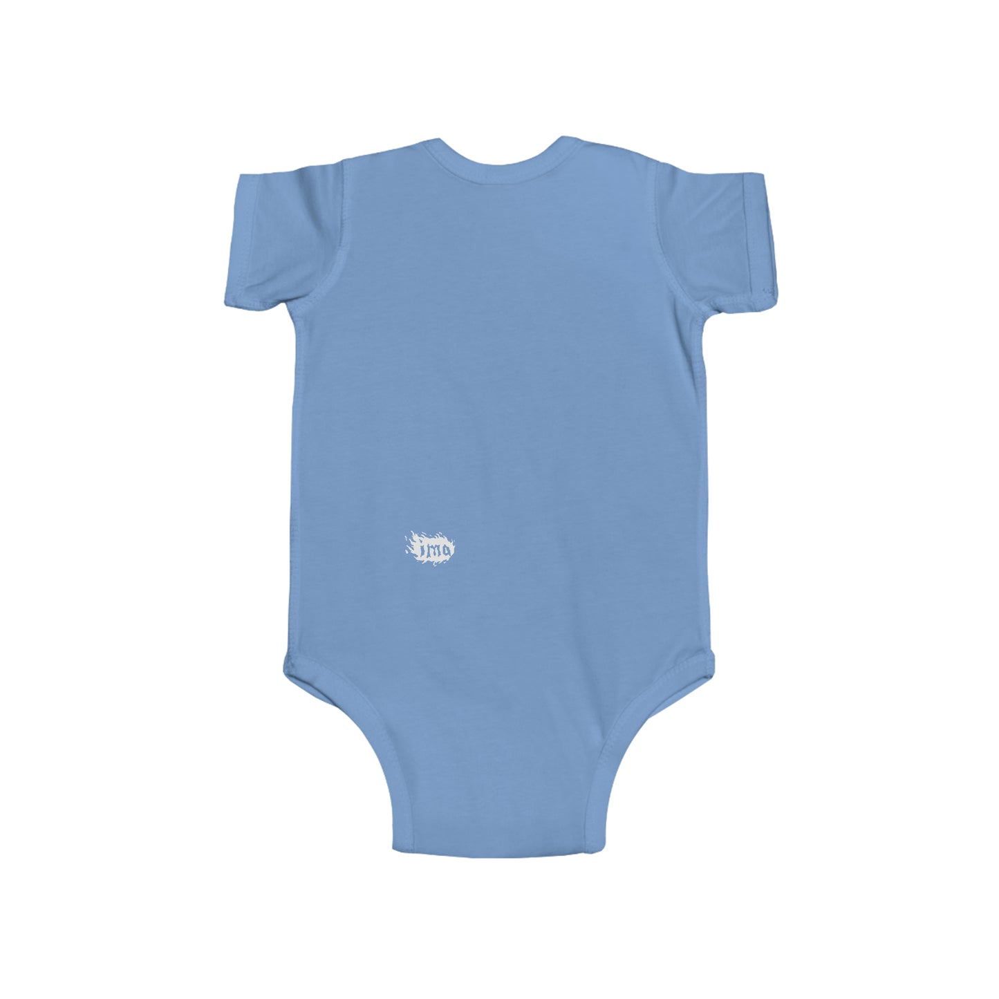 Caveman - wht - Infant Fine Jersey Bodysuit