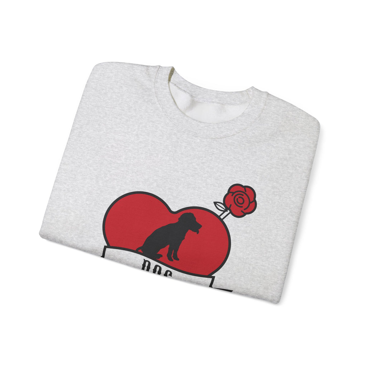 Dog Mom Tattoo Flash Crewneck Sweatshirt