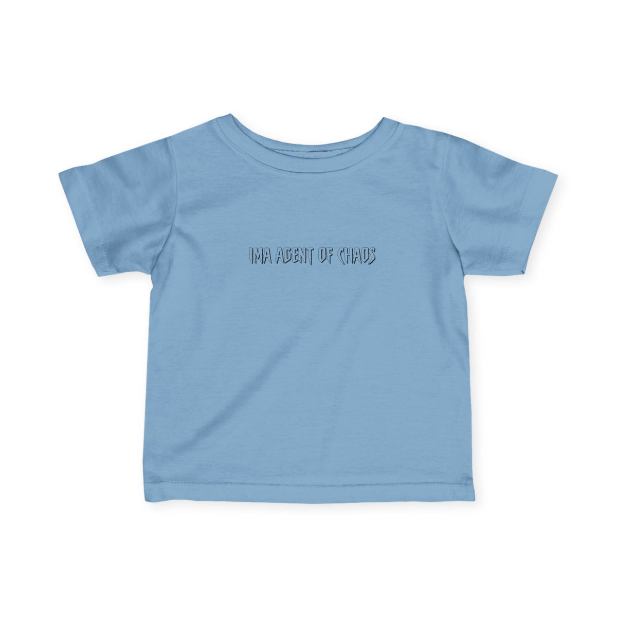 Agent of Chaos - blk - txt - Infant Fine Jersey Tee
