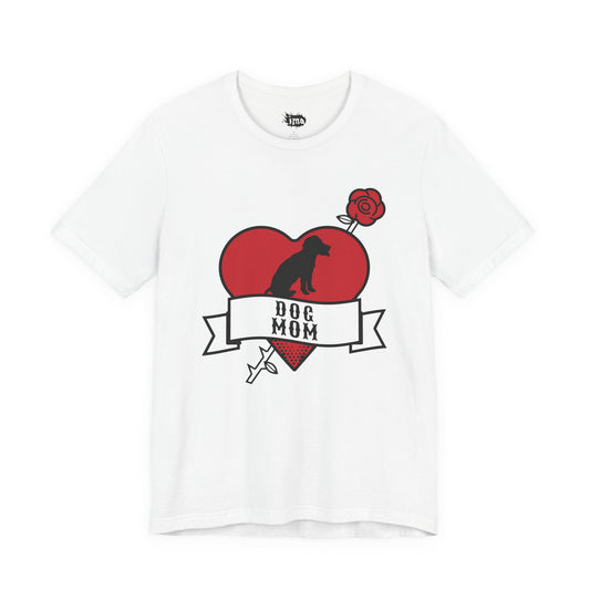 Dog Mom Tattoo Flash Tee