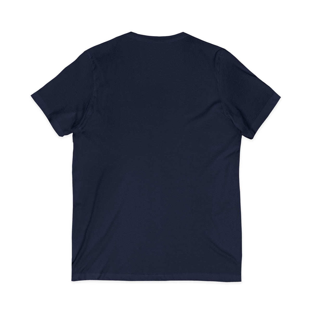 Cat Lady - Brunette - Unisex Jersey Short Sleeve V-Neck Tee