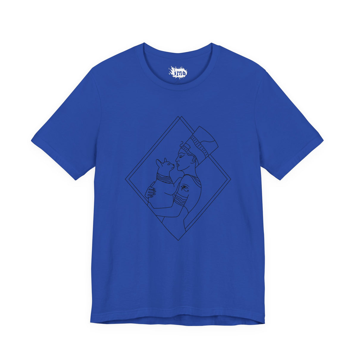 Egyptian Queen - blk - Unisex Jersey Short Sleeve Tee